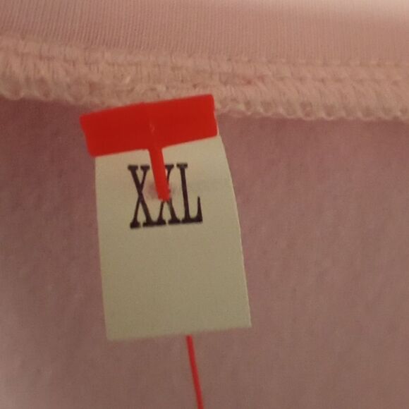 Stylish Pink/Hot Pink Bodycon Dress with Contrast Trim Size XXL NWOT P2P 19 In - Picture 4 of 7